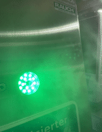 Nebelsule mit LED Beleuchtung  Hochdruck Dse mit LED Licht